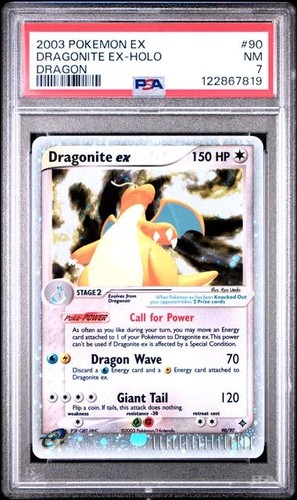 Psa dragonite 90 97 - dragonite, ex