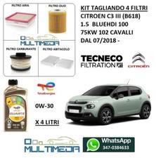 KIT TAGLIANDO 4 FILTRI OLIO