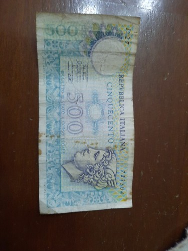 500 lire carta mercurio - lire, di