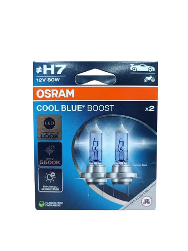Kit coppia lampade - osram, h7