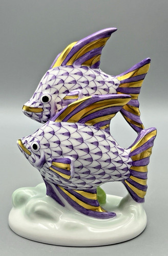 Herend figurine pair - herend,