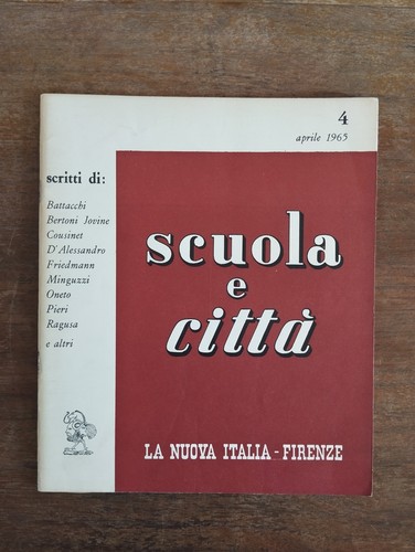 1965 scuola città aprile - città,