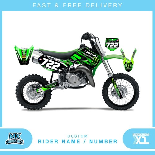 Kit grafica per kawasaki - kawasaki, kx65