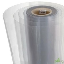 100 MT LINEARI ROTOLO PANNELLO LASTRA PVC SEMIRIGIDO MM.0,24 H100 CM TRASPARENTE