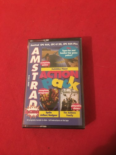 Amstrad action pack cassetta - pack,