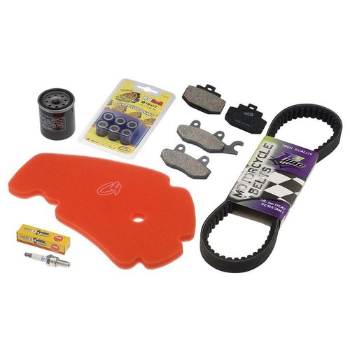 Kit candela cinghia pastiglie - kit,