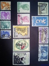 Francobolli set di 13 Italia