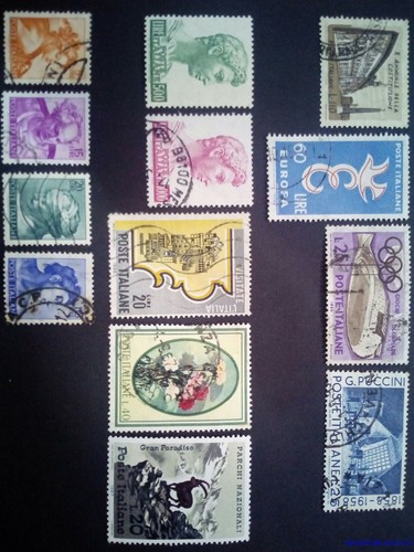 Francobolli set italia - set, di