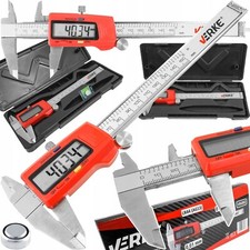 Calibro Digitale Elettronico a Corsoio 150mm 6 pollici Acciaio Display Lcd