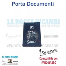 Portadocumenti logo vespa - portadocumenti,