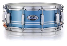 Pearl Masters Acero Completo Cromato Contrail 14x6,5" Rullante Tamburo WorldShip Rivenditore