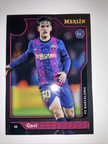 2022 topps merlin uefa - gavi, rc