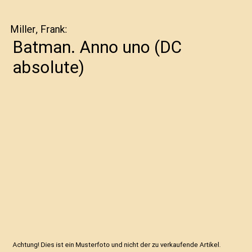 Batman anno uno - batman.,