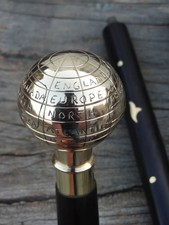 Antico mappamondo ottone