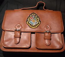 Harry Potter Messenger Bag Hogwarts Primark UK Brown eco pelle leather fuori cat