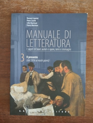 Manuale letteratura 3 - manuale,