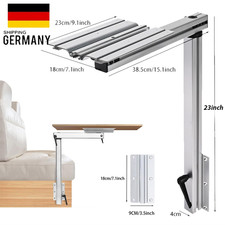 Gamba girevole 360° piede