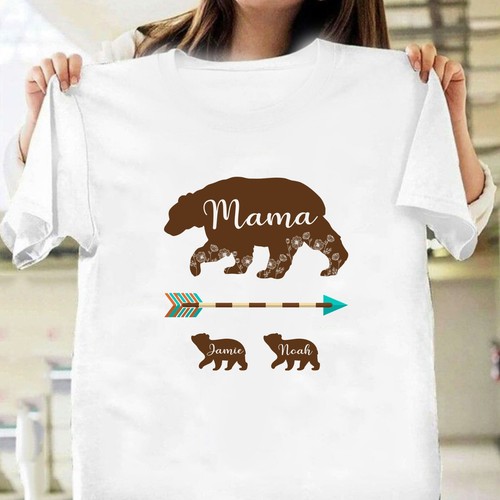 Shirt personalizzata mamma - personalizzata,