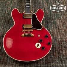Gibson Lucille BB King Signature model 1990, rosso trasparente, custodia originale