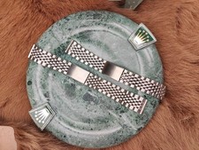 Cinturino Bracciale Orologio Chicchi Di Riso 18mm Vintage Nos