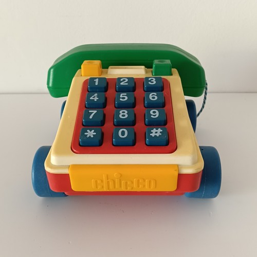 Telefono chicco vintage con - vintage,