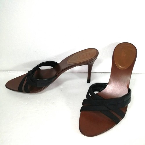 Gucci sandali mules nero - mules,