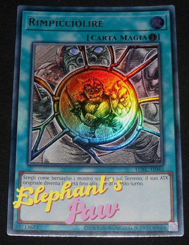 Yugioh rimpicciolire ultra - yugioh,