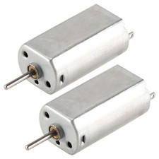 2Pcs Dc 9V 30800RPM 2mm