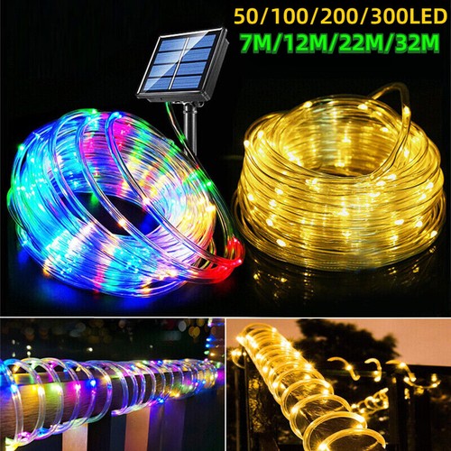 Tubo corda led - solare, fata