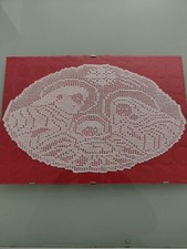 Quadro uncinetto filet cotone - uncinetto,