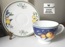 Tazza e piattino limone Wedgwood CITRONS come nuovo/mai usato