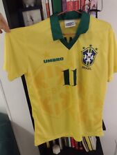 Maglia calcio  Brasile Romario anni 80 '90 Vintage  Maillot Camiseta foot bebeto