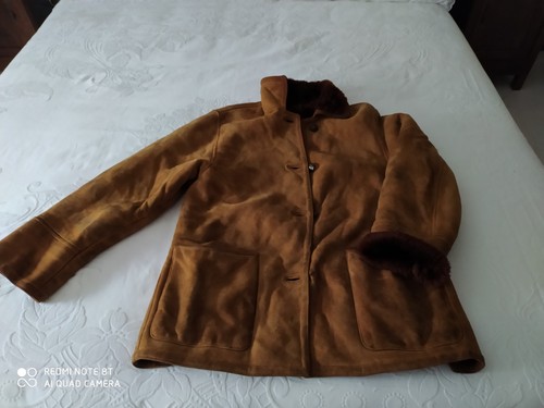 Giacca montone donna marrone - montone,