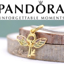 Ciondolo chiave smaltato alato