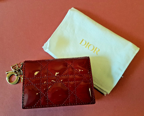 Portafoglio mini lady dior - mini,