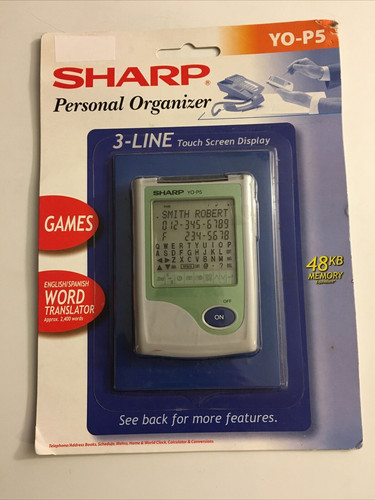Sharp organizzatore personale - sharp,