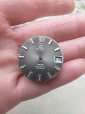 BREIL OK AUTOMATIC INCABLOC QUADRANTE DIAL e MECCANISMO 23mm Date USED FOR PARTS