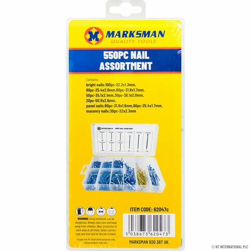 550pz assortimento unghie - 550pz,