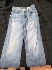 Jeans Guess Bambina Con Perline