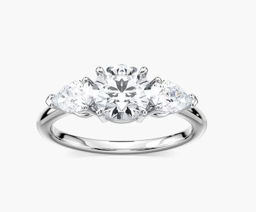 Fede nuziale diamante - nuziale, platino