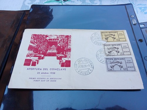 1437n fdc vaticano 1958 sede - fdc,
