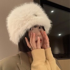 Women Faux Fur Russian Hat