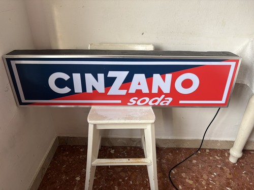 Insegna luminoso cinzano - luminoso, da