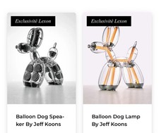 Jeff Koons × LEXON Palloncino