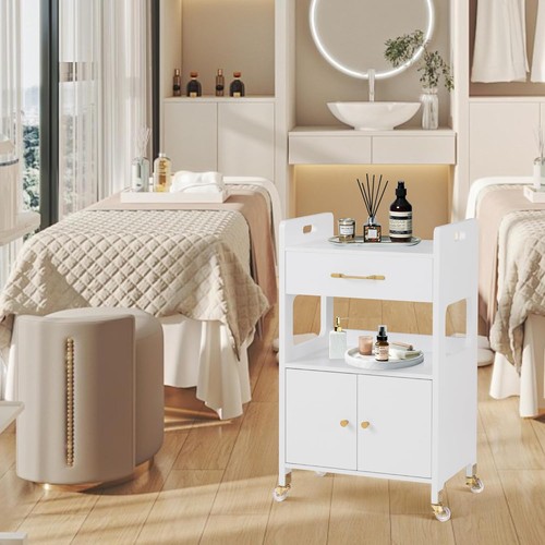 Carrello barbiere con - carrello,