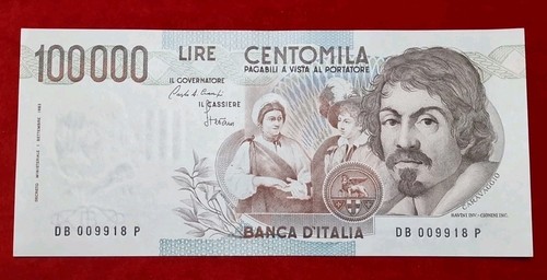 100 000 lire - caravaggio, i