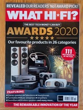 WHAT Hi Fi AWARDS 2020