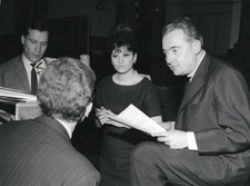 Milva Foto Originale Nero e Bianco Premere Promozione Circa 1960s