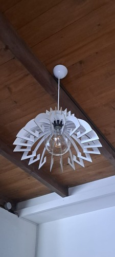 Lampadario mdf colore - in,