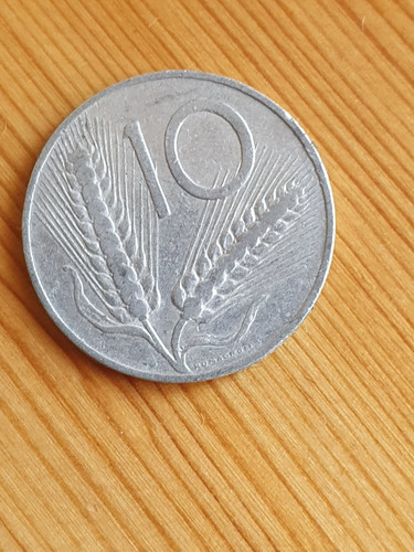 Moneta dieci lire - moneta,
